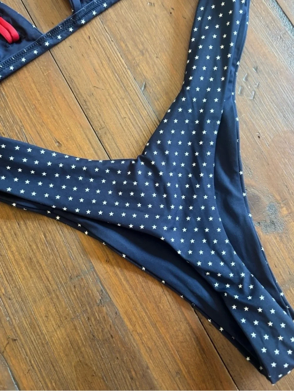 NWOT Frankie’s bikinis shooting stars bikini set